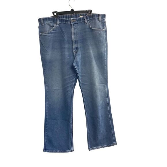 LEVI STRAUSS VINTAGE Men’s High Rise Jeans Blue Size 42/30Hand Measures Smaller - Picture 1 of 10